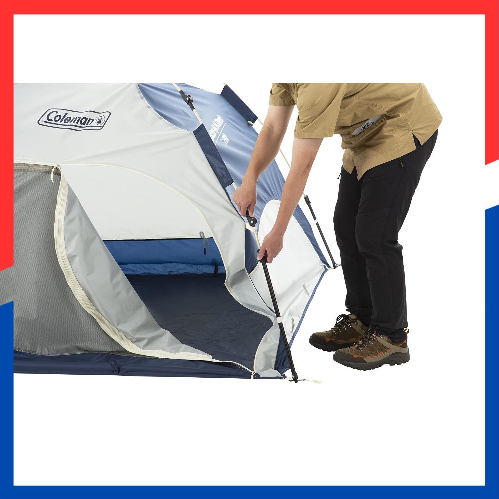 簡単設営 ワンタッチポール