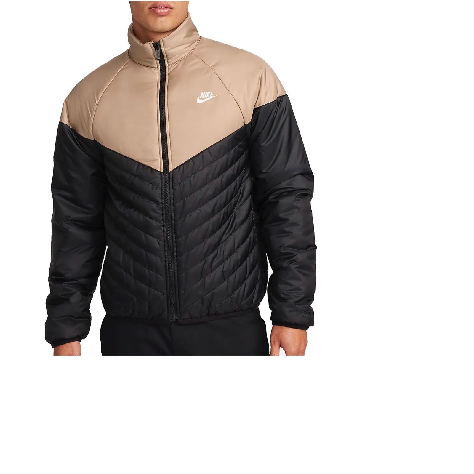 ナイキ スポーツウェア ウィンドランナー Therma-FIT ミッドウェイト パファー ジャケット メンズ M 身長155-176㎝ アウター FB8196-011 ブラック セイル