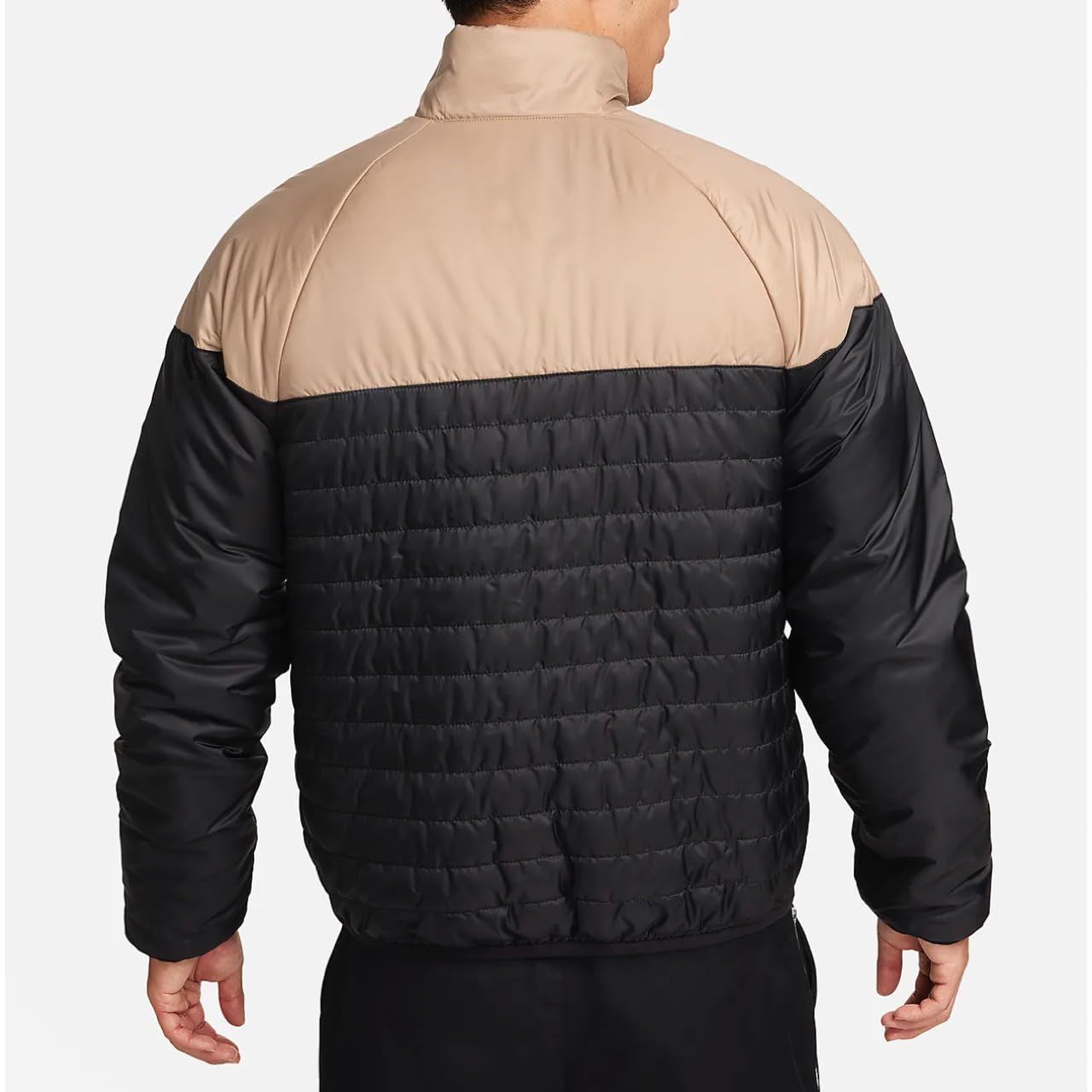 ナイキ スポーツウェア ウィンドランナー Therma-FIT ミッドウェイト パファー ジャケット メンズ M 身長155-176㎝ アウター FB 8196-011 ブラック セイル