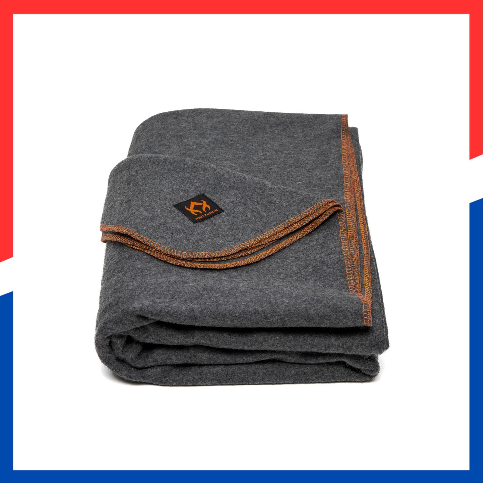 Large 64 Washable x Thick 88 - - Great Warm for Camping lbs Outdoors 4.5 Sporting Events Blanket or Wool Survival - Military