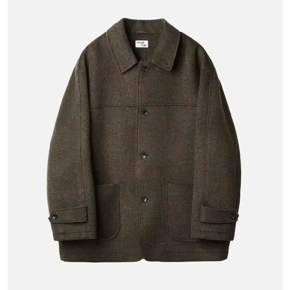 2 ROUGH SIDE ペニー ニカ コート ブラウン