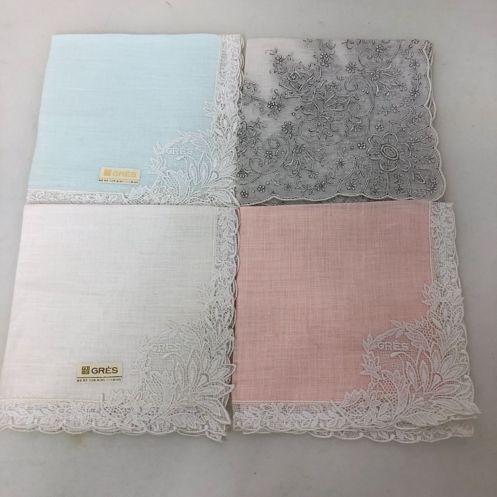 Rolner GRES ほか スイス製ハンカチ セット SG 10-8530