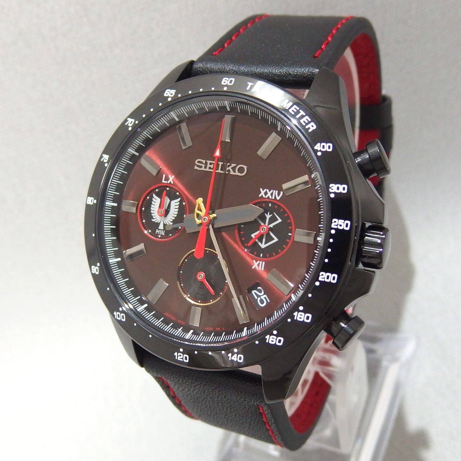ベルセルク SEIKO 蝕と生贄 クロノグラフ デイト クォーツ 腕時計 全世界300本 コラボウォッチ ムービック セイコー