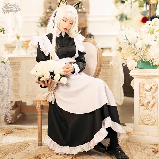 アークナイツ ロードス島 ケルシー メイド服 コスチューム