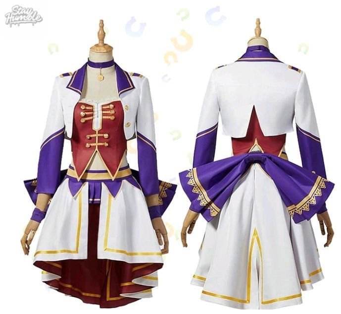 ウマ娘 プリティーダービー ステージ衣装 コスプレ 女性用フルセット