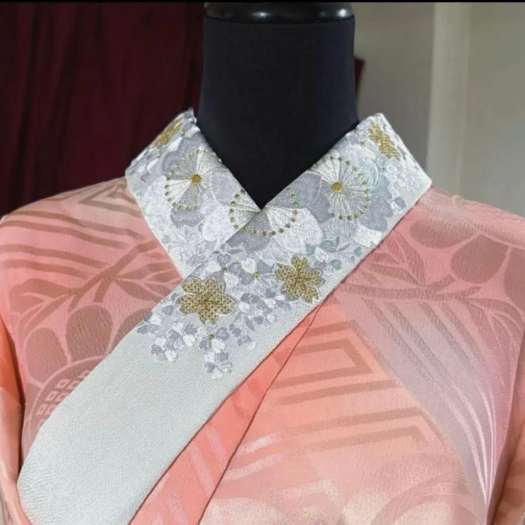 正絹・振袖フルセット・鹿の子絞り・金駒刺繍・花車・菊・FS409 - メルカリ