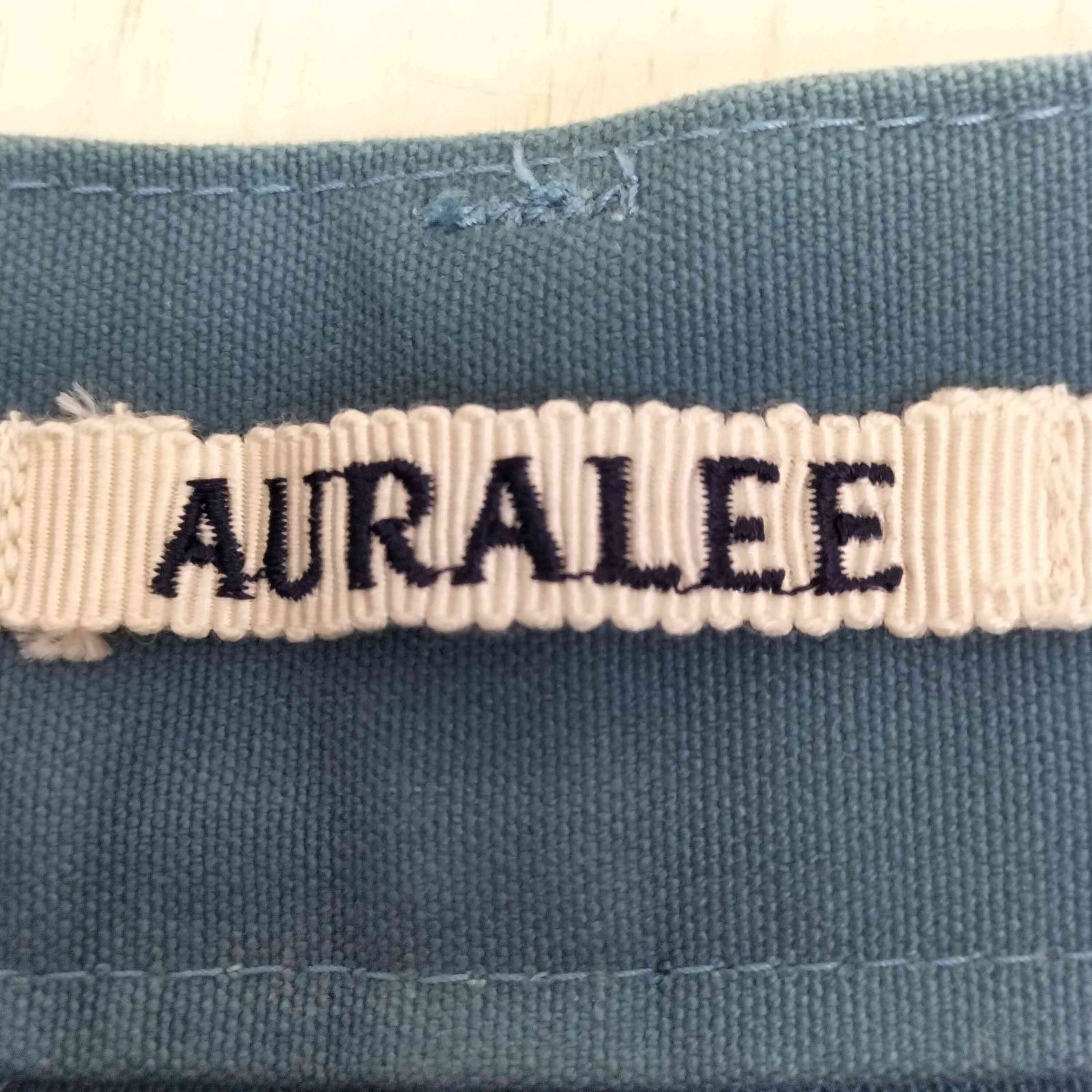  オーラリー AURALEE COTTON OILED CANVAS PANTS レディース JPN 0 その他 パンツ