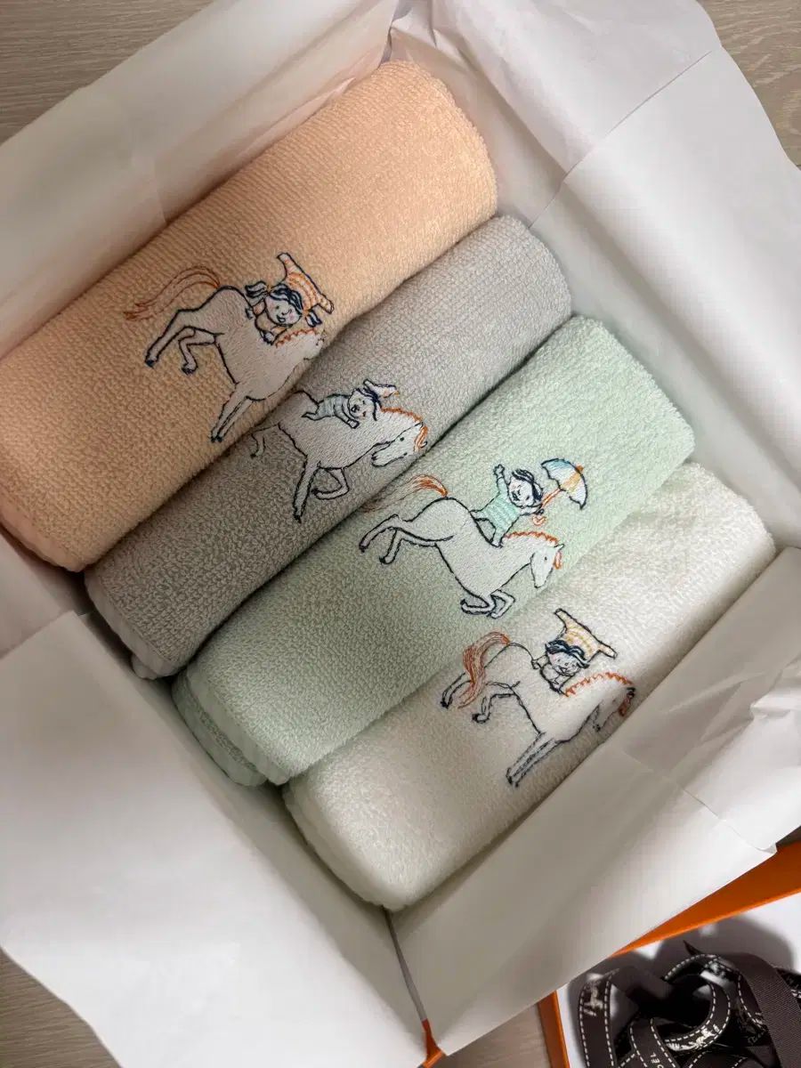 エルメス ベイビー カブリオル ウォッシュクロス 4種セット