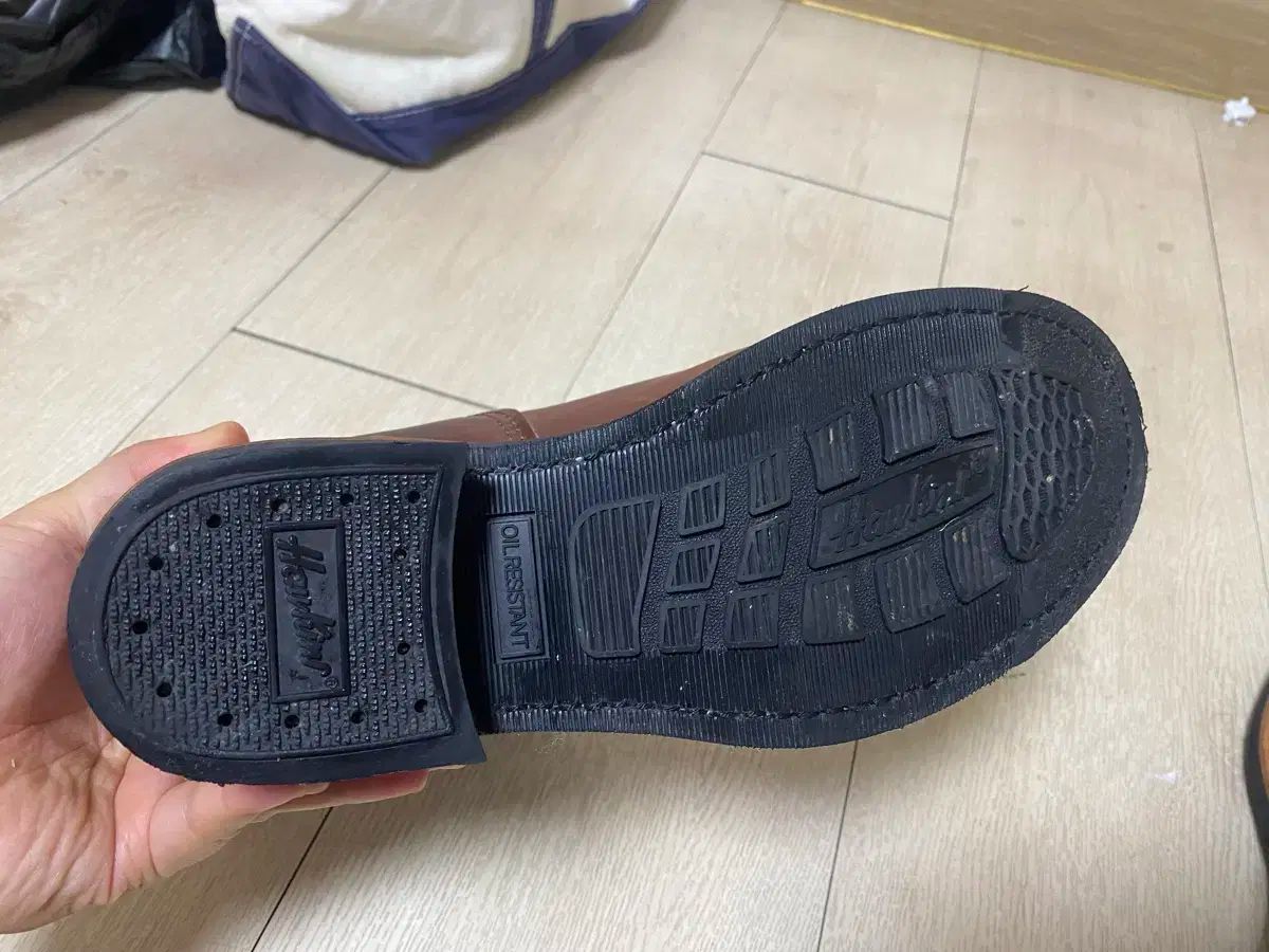  HAWKINS ホーキンス ブラウン エンジニアードガーメンツ ブーツ 25 5 cm その他 ブーツ 革靴