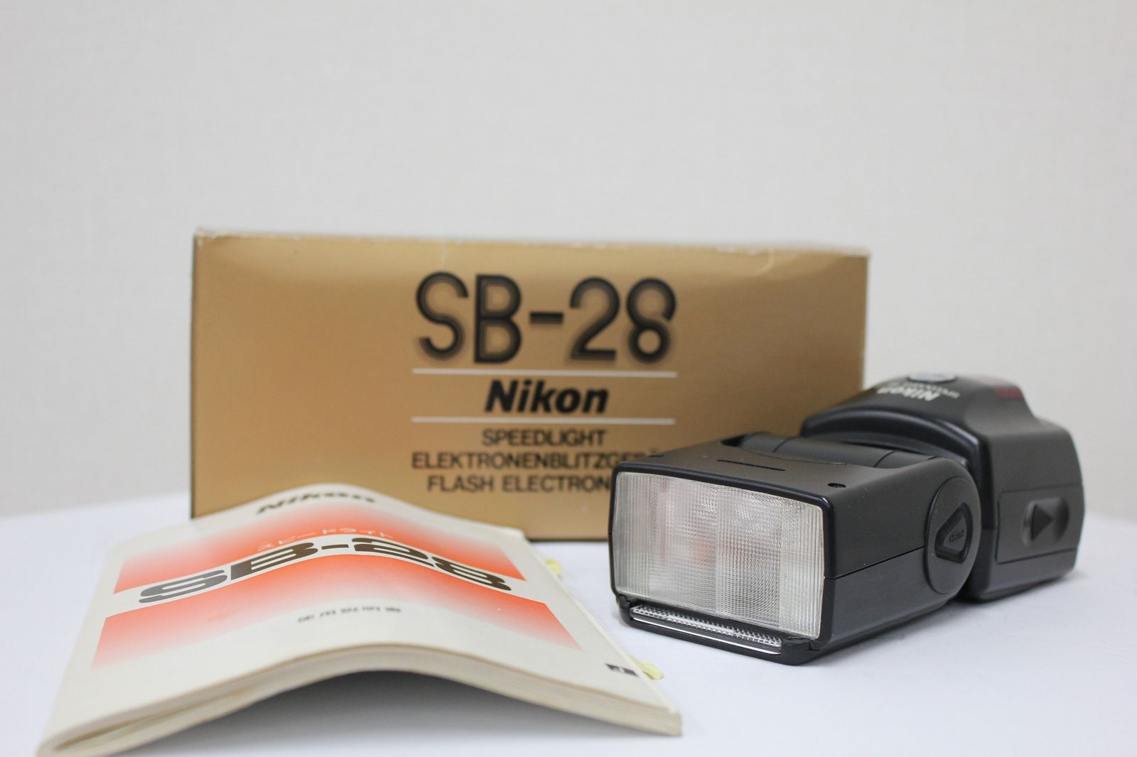 返品保証 元 き ニコン Nikon SPEEDLIGHT SB-28 ストロボ フラッシュ e3650