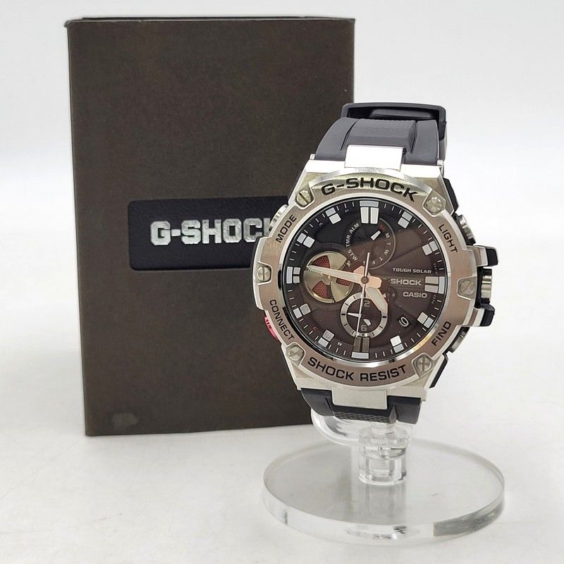 品 G-SHOCK ジーショック G-STEEL GST-B100 タフソーラー 腕時計 196-251109-as-20-izu