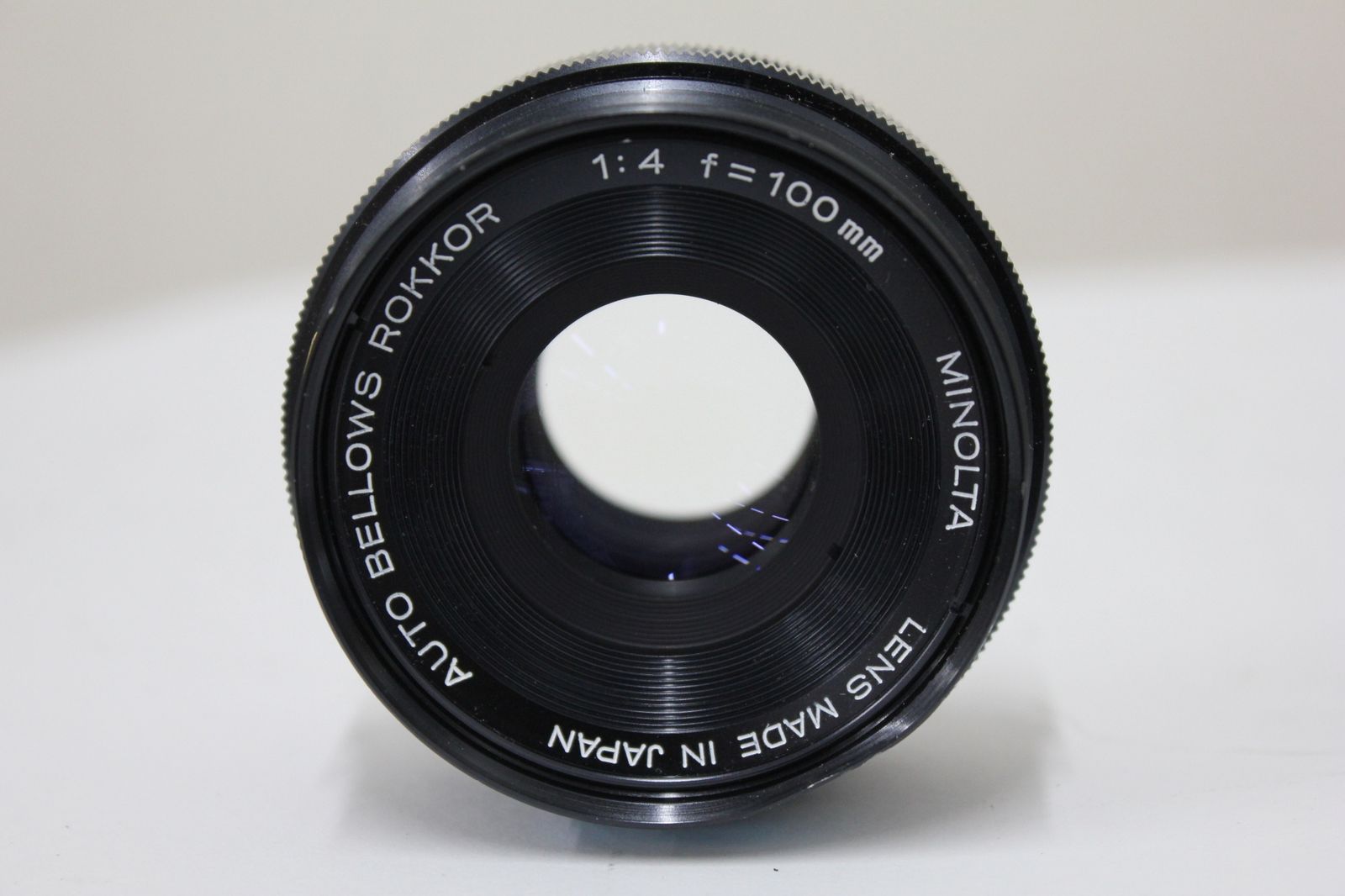 返品保証 ミノルタ Minolta AUTO BELLOWS ROKKOR 100mm F4 レンズ e3654