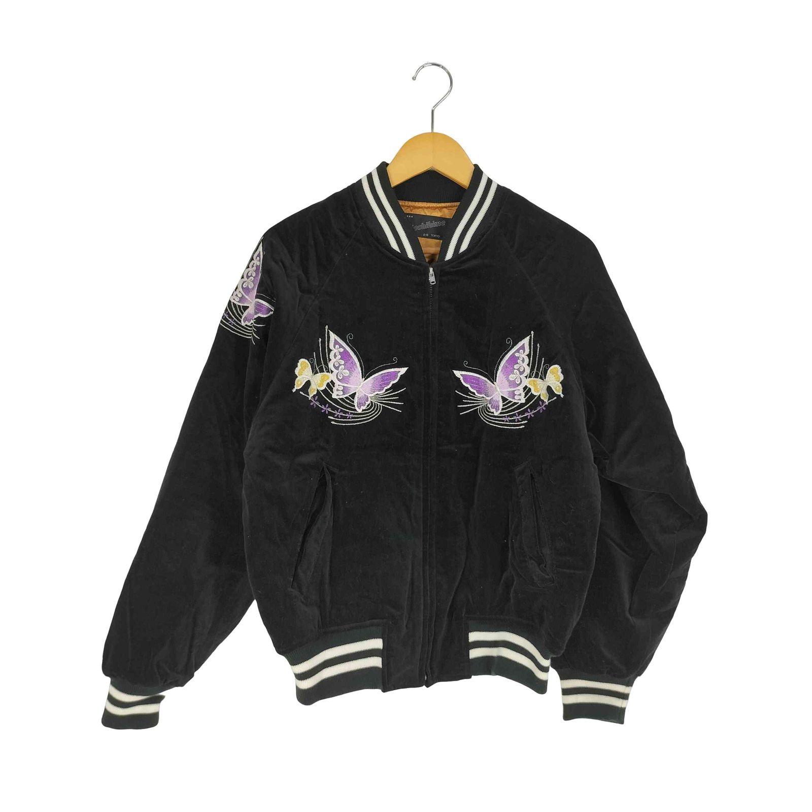 ホシヒメ Hoshihime バタフライ 別珍 スカジャン メンズ 表記無