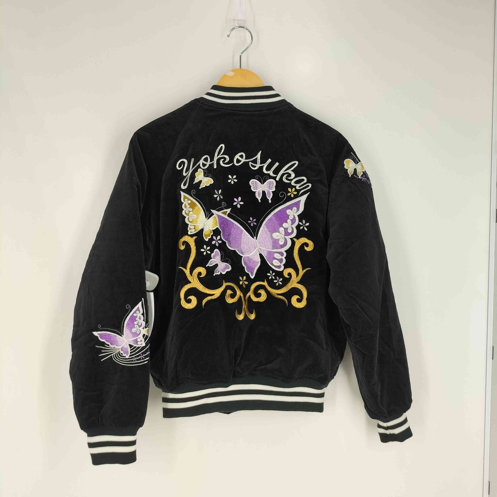 ホシヒメ Hoshihime バタフライ 別珍 スカジャン メンズ 表記無