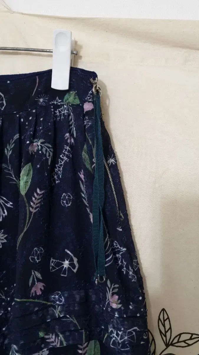 SJSJ フラワーシフォンスカート Long