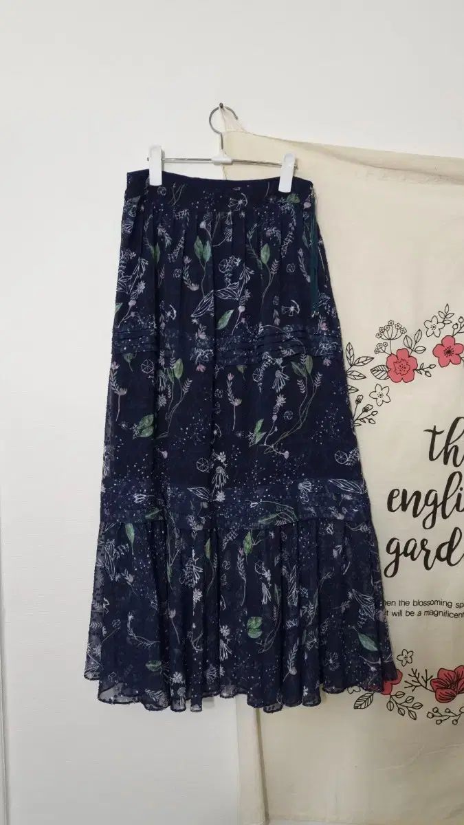 SJSJ フラワーシフォンスカート Long