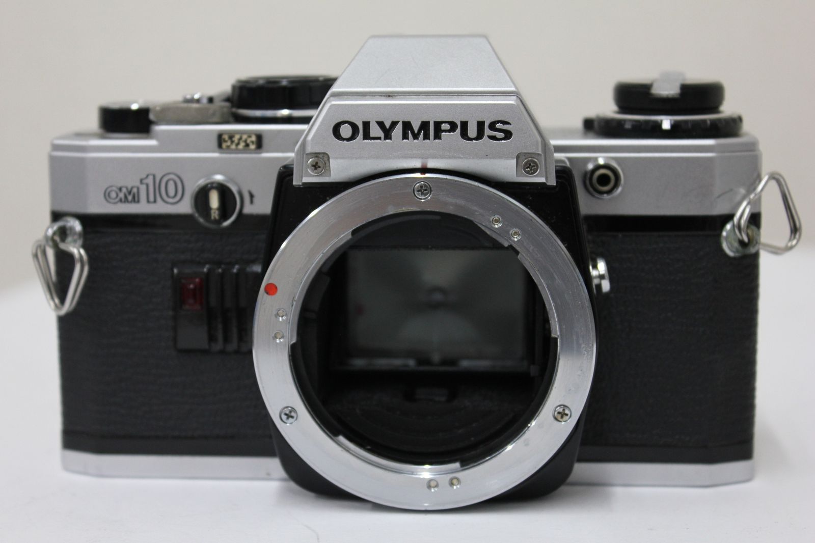 返品保証 オリンパス Olympus OM10 F.ZUIKO AUTO-S 50mm F1.8 ボディレンズセット e3660