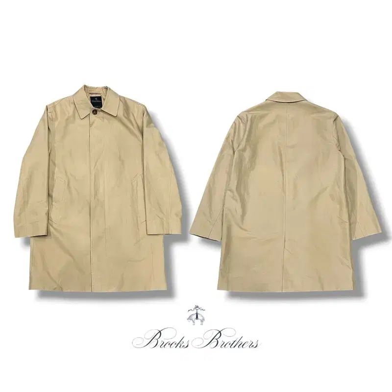 ブルックス ブラザーズ ベージュ ステン コート s08620