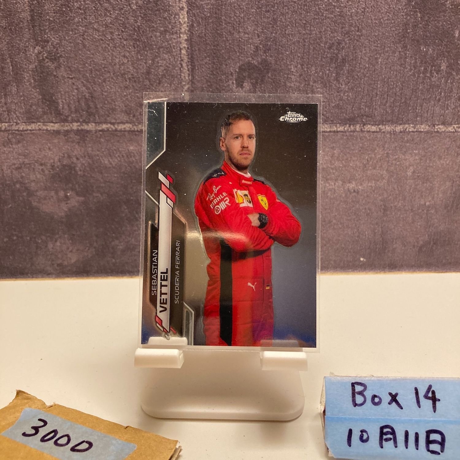2020 Topps Chrome Sebastian Vettel Scuderia Ferrari Formula 1