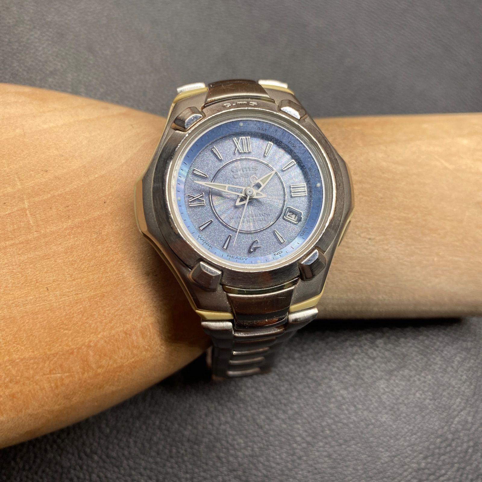 カシオ CASIO MSG-1400DJ ソーラー baby-G G-ms アナログ レディース 