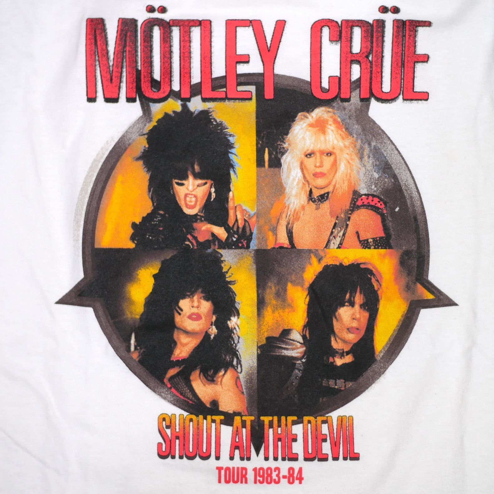 XL】新品 MOTLEY CRUE モトリークルー 七分袖 ラグラン Tシャツ Shout 