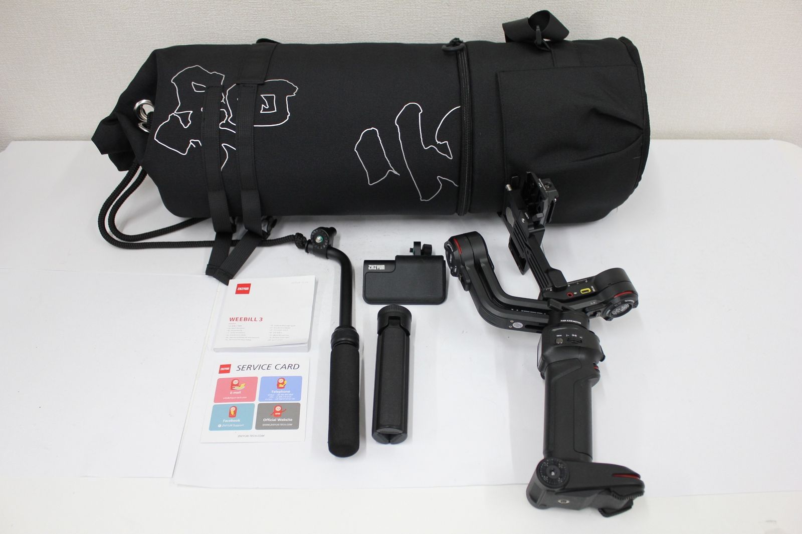 返品保証 Zhiyun Weebill3 Model CR124 スタビライザー ジンバル e3672