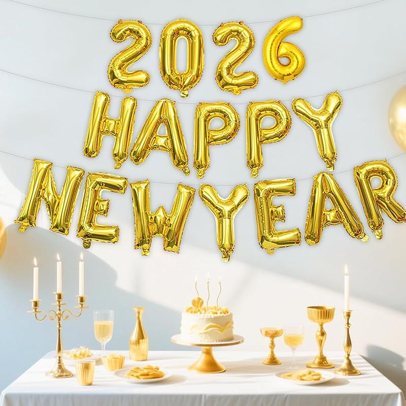 新品】 seimeinoki Happy new year 2026 風船 バルーン セット