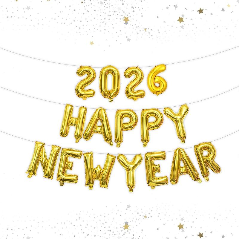 新品】 seimeinoki Happy new year 2026 風船 バルーン セット