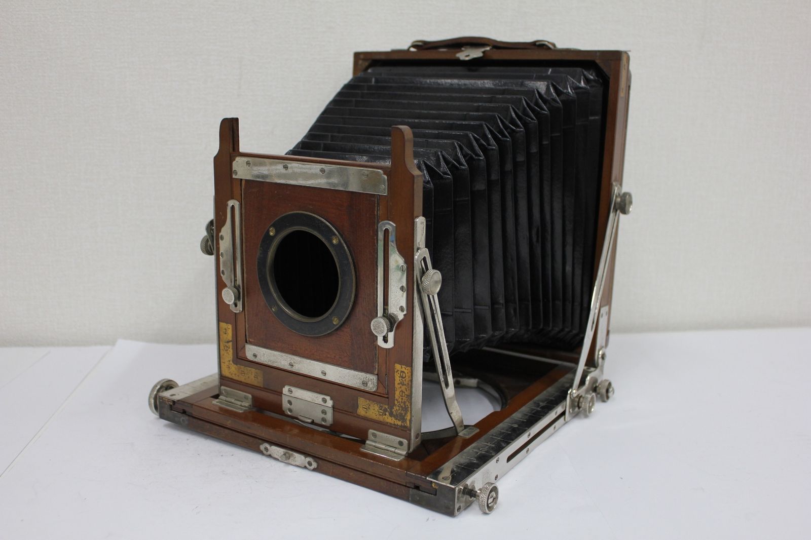 返品保証 ブランド不明 木製大判フレーム e3680