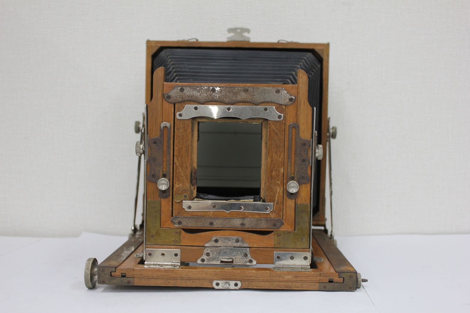 返品保証 ブランド不明 木製大判フレーム e3681