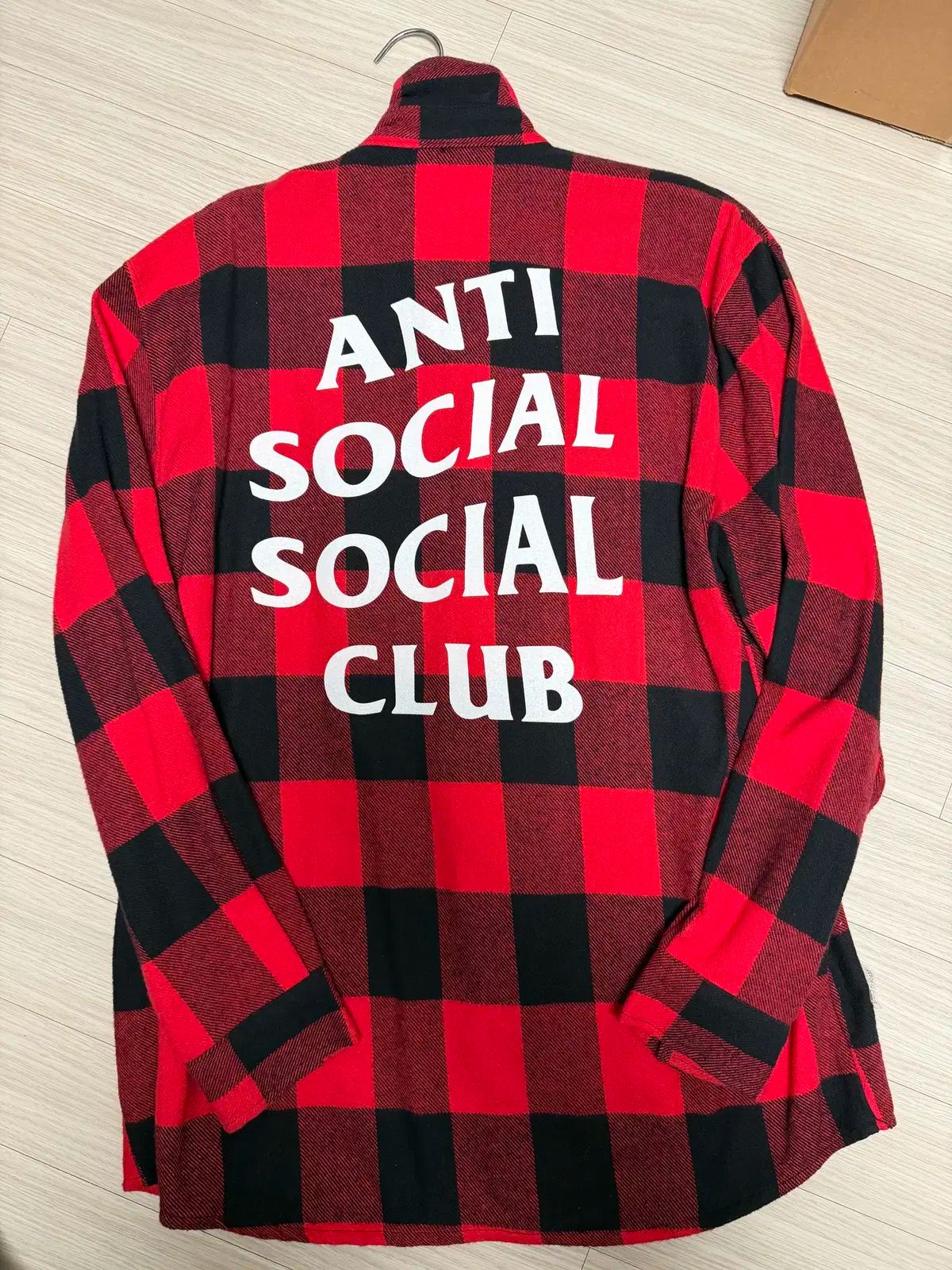 Anti Social Social Club アンチソーシャルソーシャルクラブ フランネルシャツ L