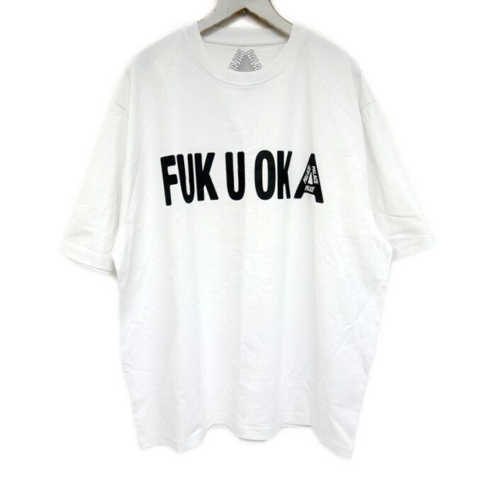 PALACE FUKUOKA T-SHIRT Lサイズ　白 PALACE FUKUOKA LOGO T-SHIRTS WHITE 福岡限定
