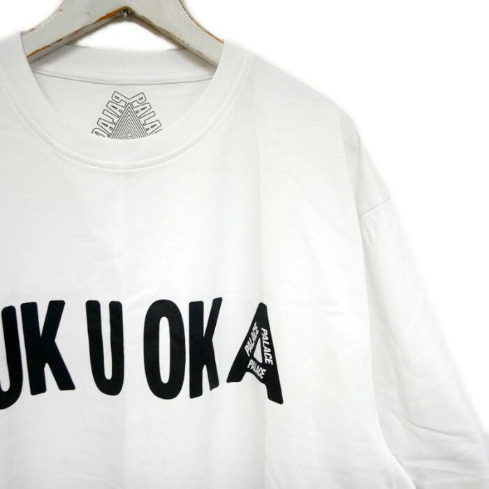 PALACE FUKUOKA T-SHIRT Lサイズ　白 14083565_18546425_600.jpg