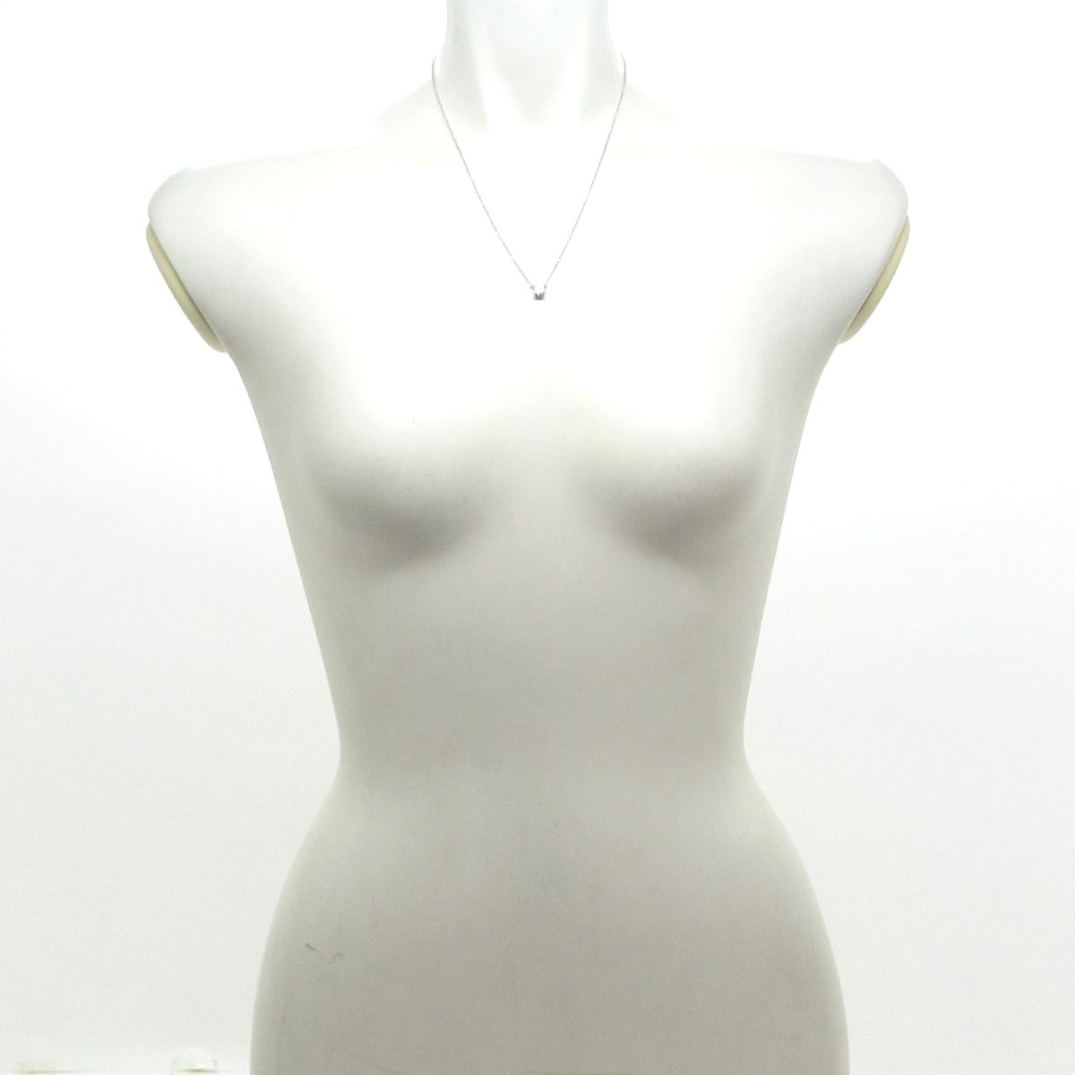 ティファニー ネックレス ソリティア Pt 950 ダイヤモンド 1 Pダイヤ ダイヤ0 60カラット CUT CLARITY VS COLOR H