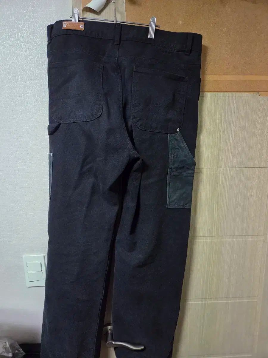 ブラックアウト ゴートスウェード ダブルニー XL ブラック