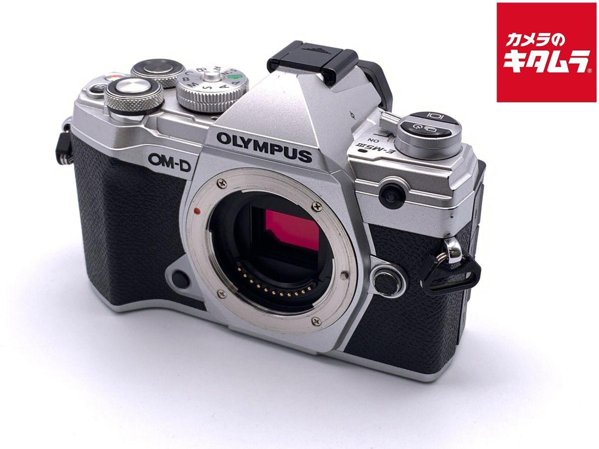 並品 オリンパス OM-D E-M5 MarkIII ボディ シルバー