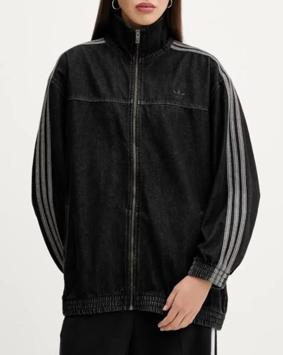 (新品) アディダス トラックジャージ デニム オリジナルス ジャケット ブラック