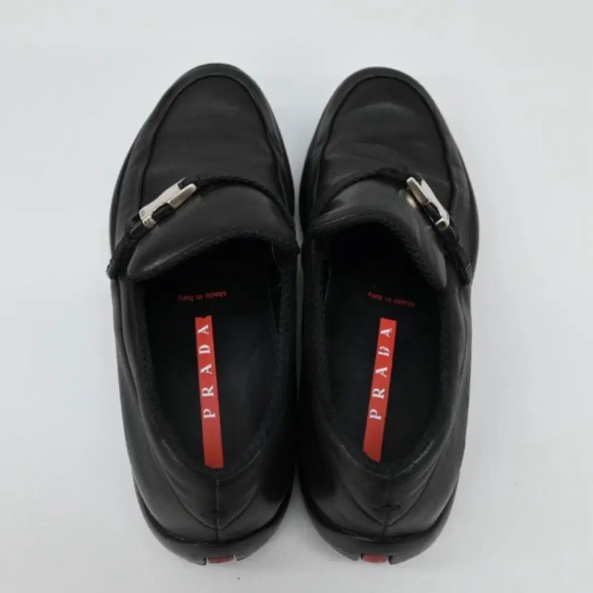 プラダ スポーツ バックル ローファー 235-240
