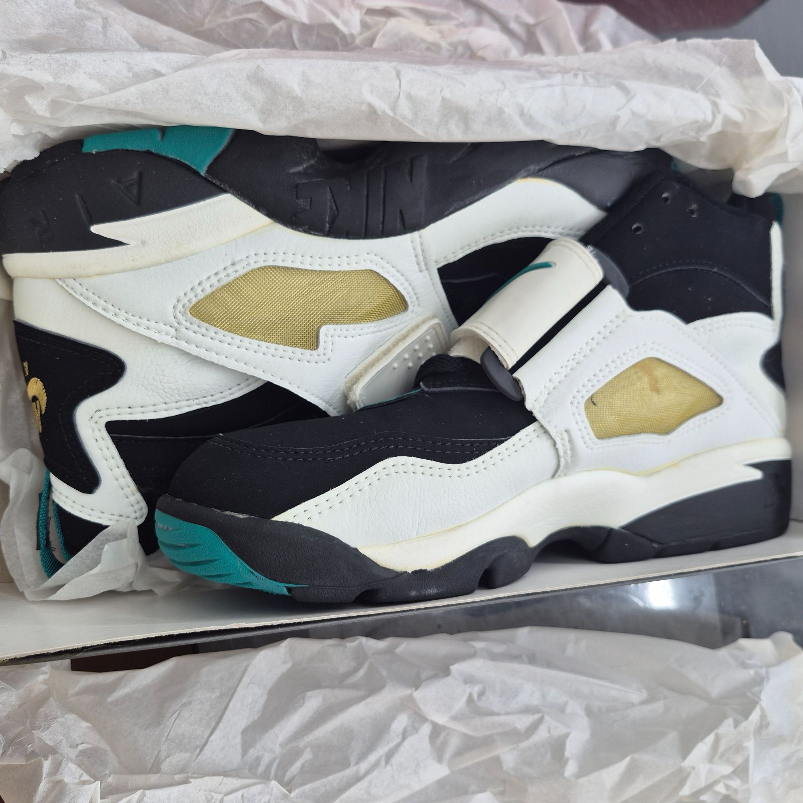 11 15 までNIKE製品ラスト 1993 Nike Air Diamond Turf LS Emerald エア ダイアモンド ターフ エメラルド 973012-060 US9.5 withBOX オリジナルデッド