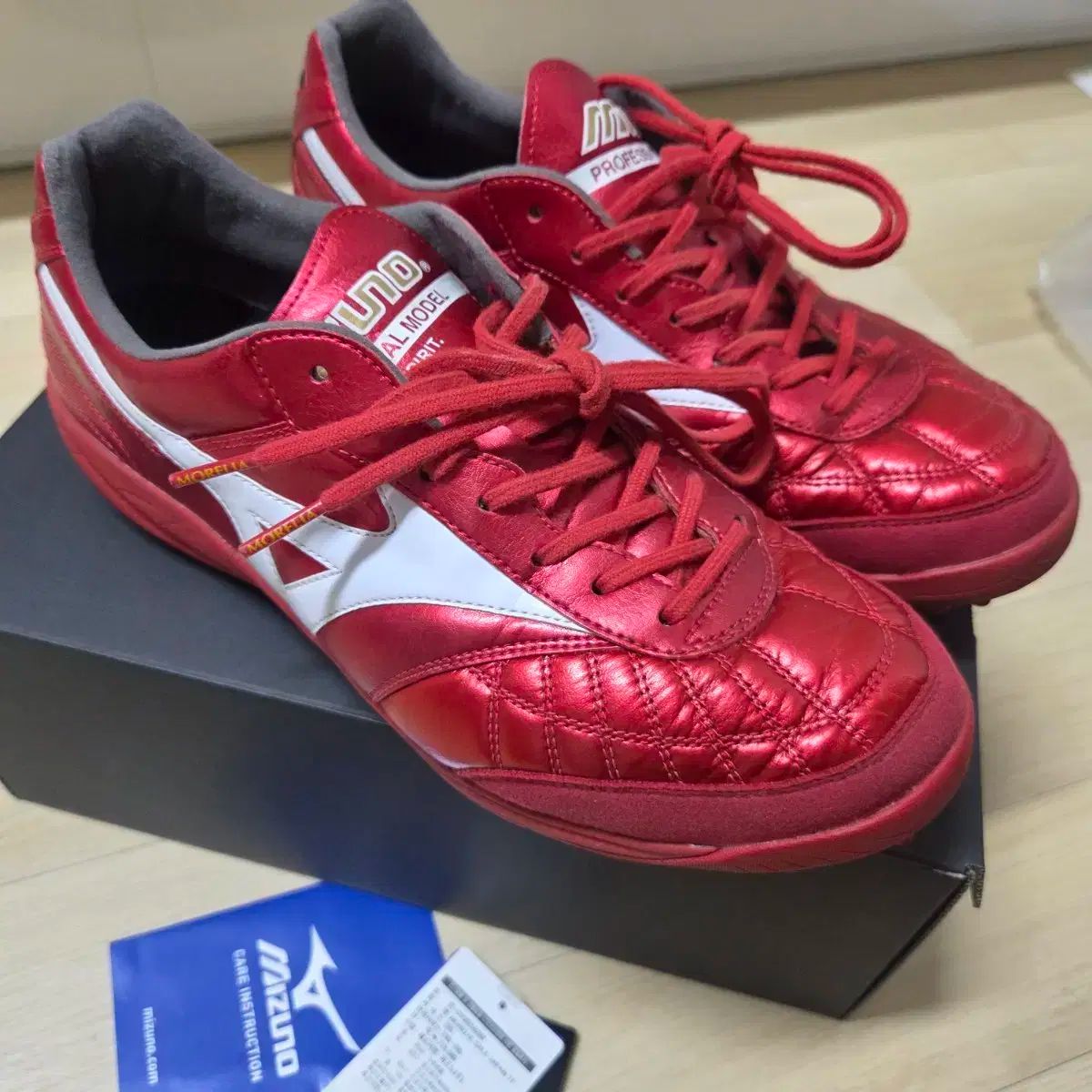 ミズノ モレリア サラ ジャパン TF 40周年 265mm