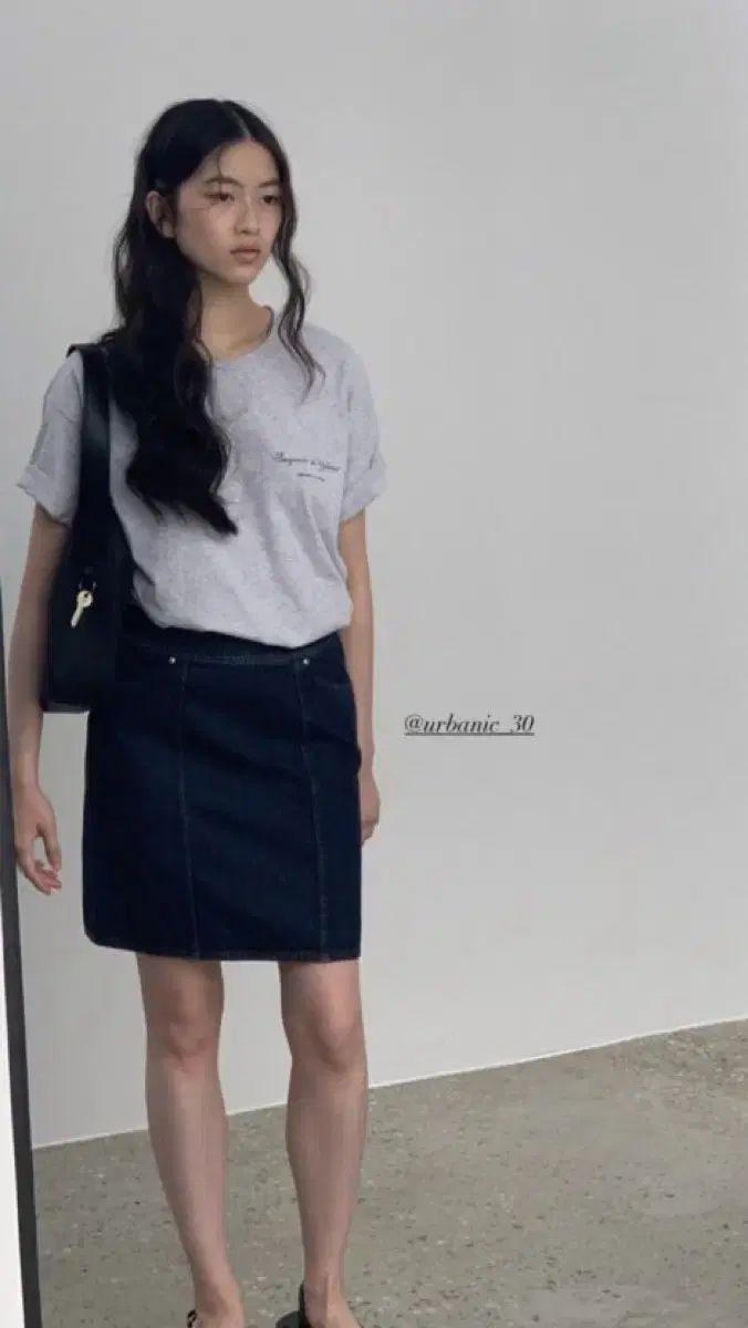 Urbanic30 アーバニック30 アンヌ デニムスカートs