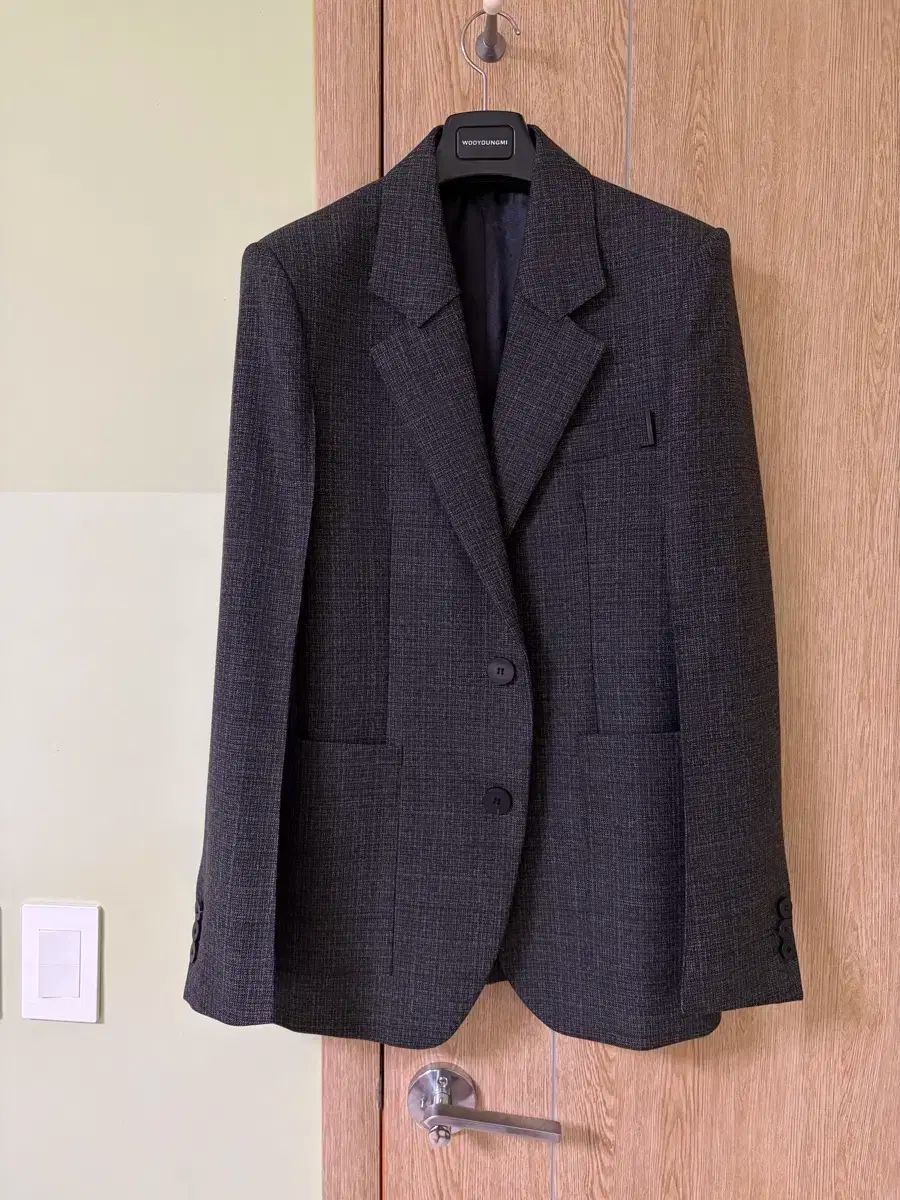 WOOYOUNGMI 21fw グレー Single セットアップ