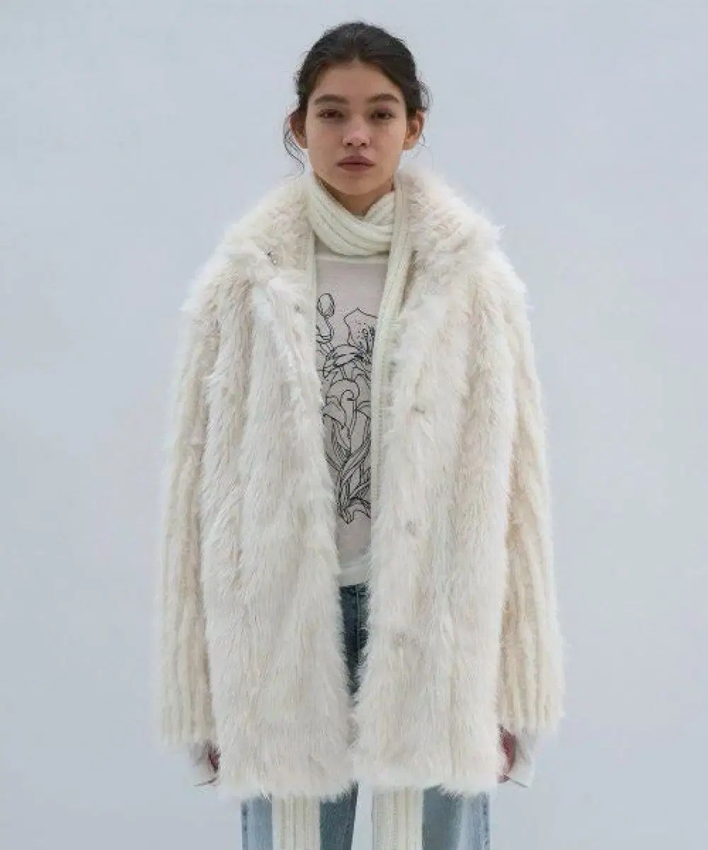 PARTIMENTO WOMEN(パルティメントウィメン) ヘアリー ハイネック