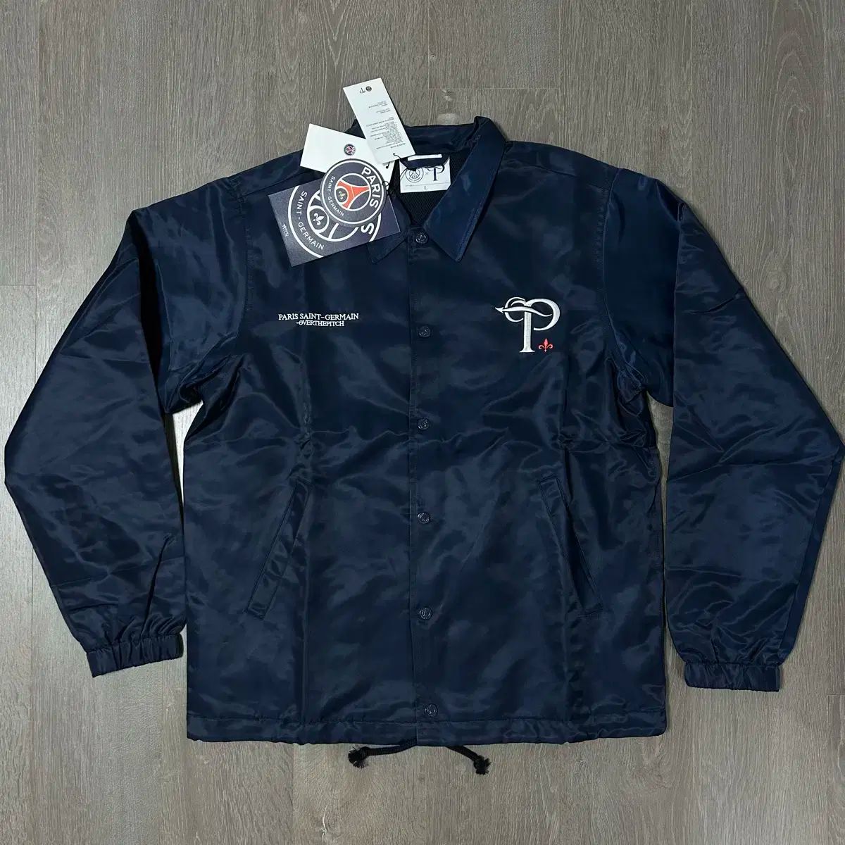 OVER THE PITCH x PSG コーチ ジャケット L サイズ