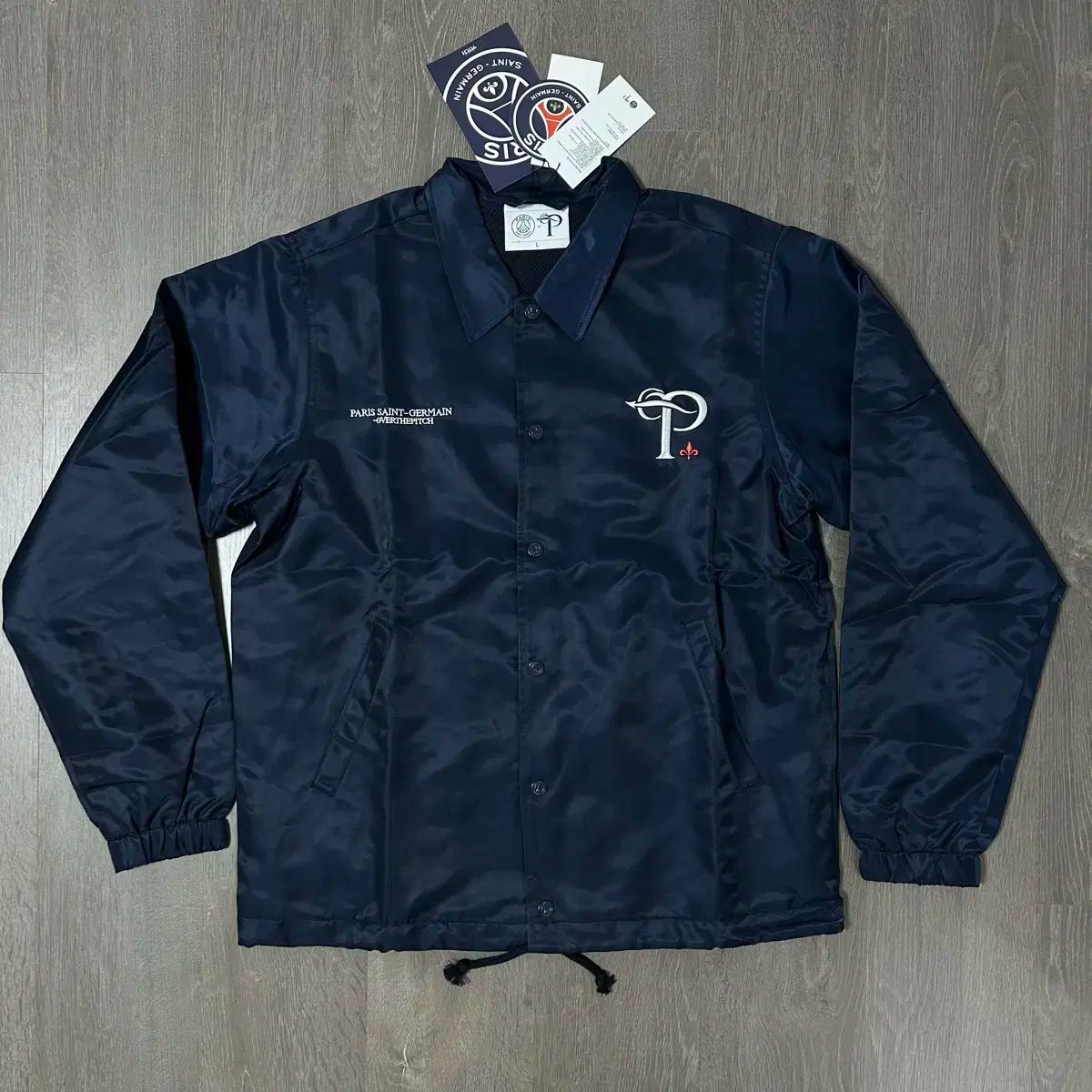 OVER THE PITCH x PSG コーチ ジャケット L サイズ