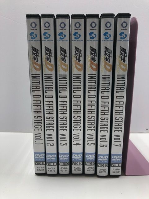 頭文字D DVD FIFTH STAGE 1-7巻 全巻セット E1280-008 24