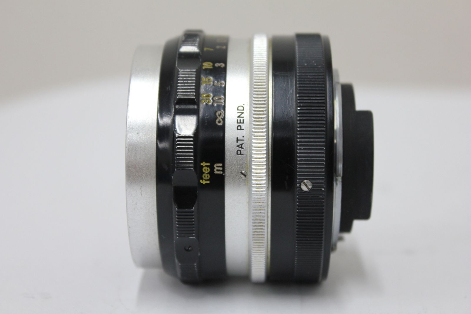  ニコン Nikon Nikkor S Auto 5 cm F 2 PAT PEND レンズ e 3705 レンズ(単焦点) カメラ