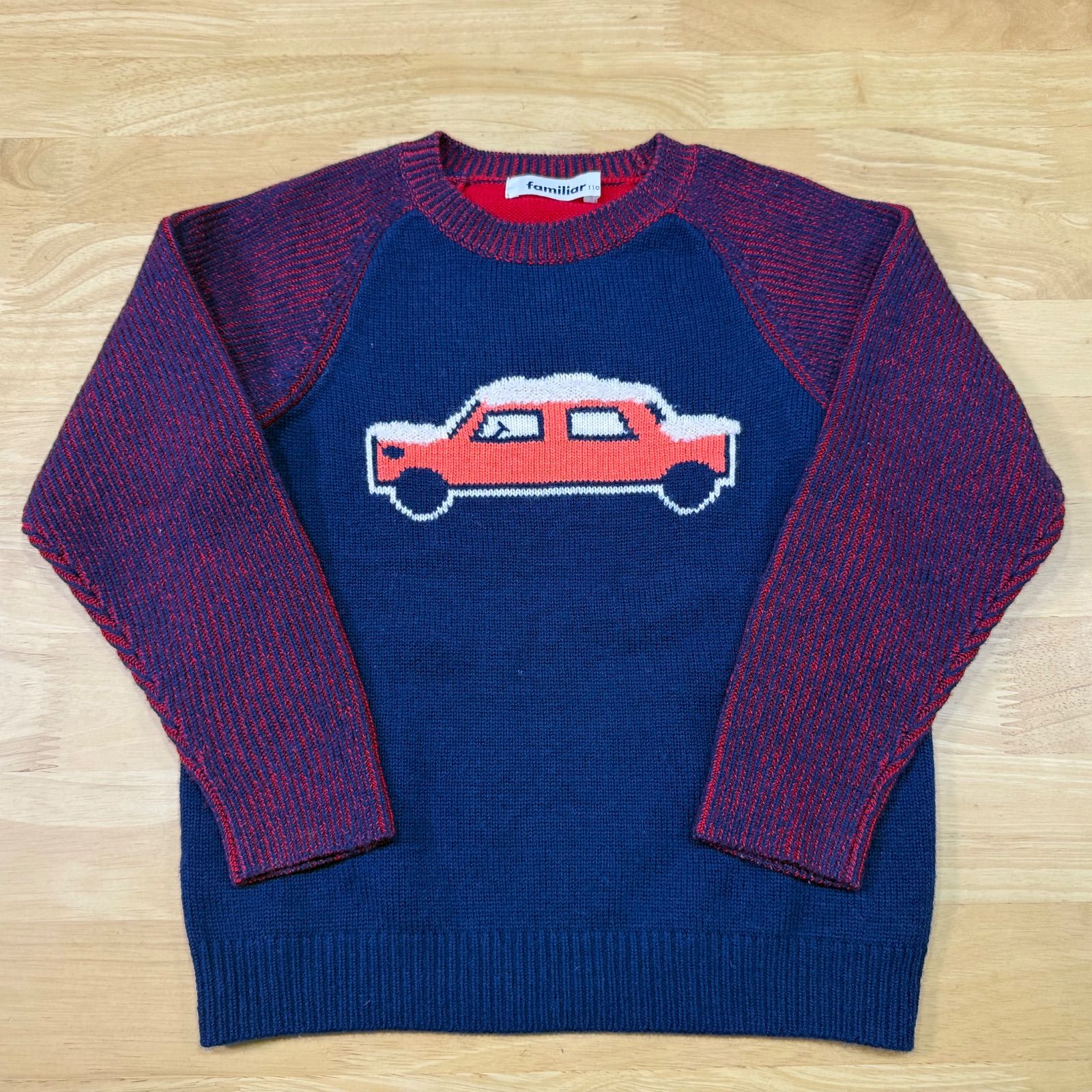 未使用品◎ファミリアセーター◎極美品◎サイズ110 - メルカリ
