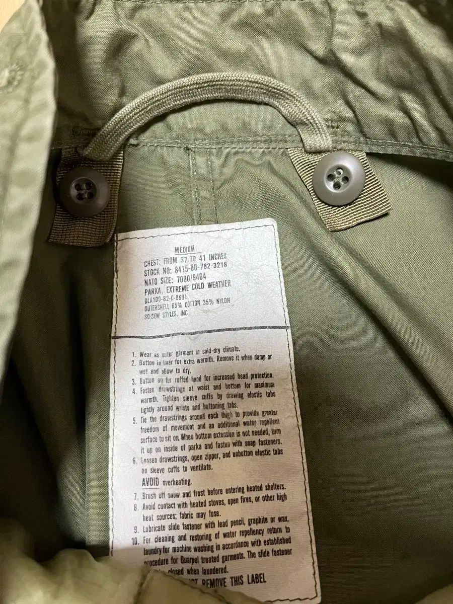 モッズコート フィッシュテールパーカー m