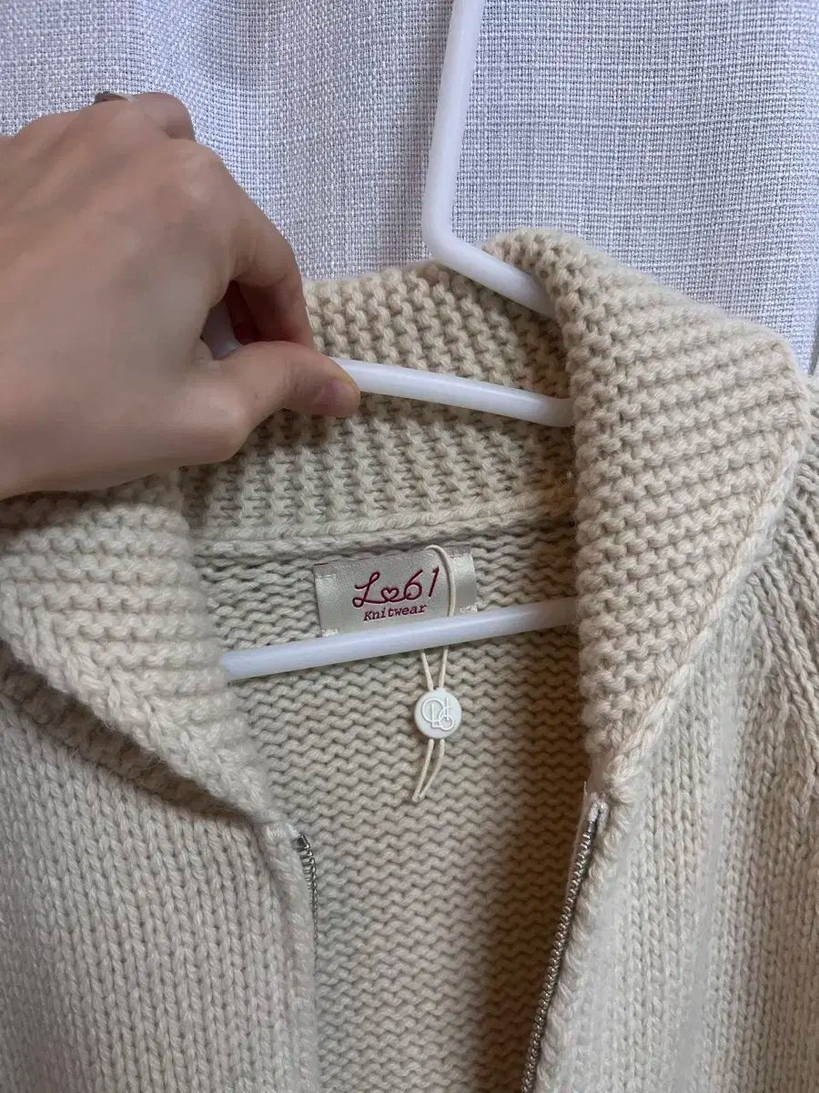 lo61 ジップアップカーディガン